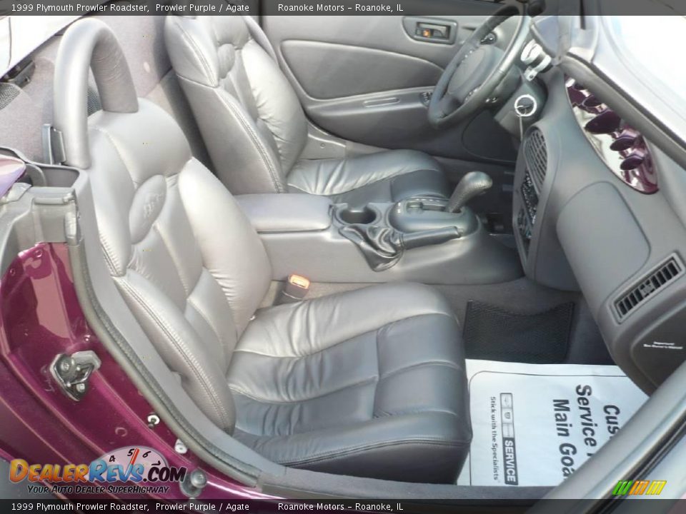 1999 Plymouth Prowler Roadster Prowler Purple / Agate Photo #10