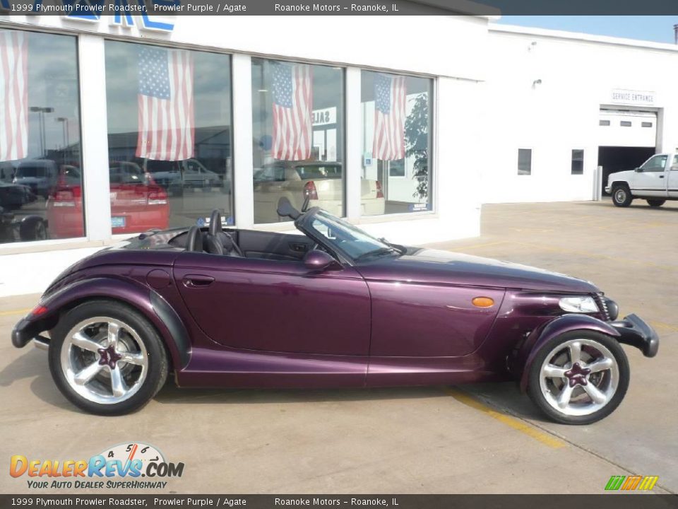 1999 Plymouth Prowler Roadster Prowler Purple / Agate Photo #11