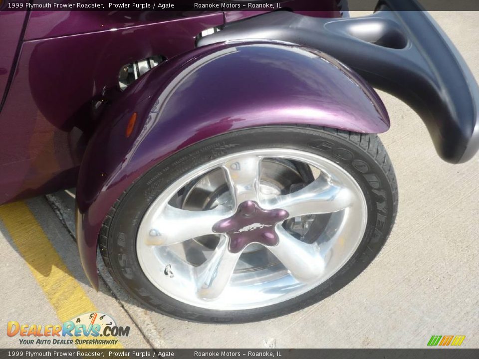 1999 Plymouth Prowler Roadster Prowler Purple / Agate Photo #13