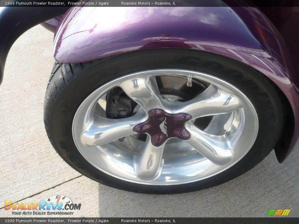 1999 Plymouth Prowler Roadster Prowler Purple / Agate Photo #14