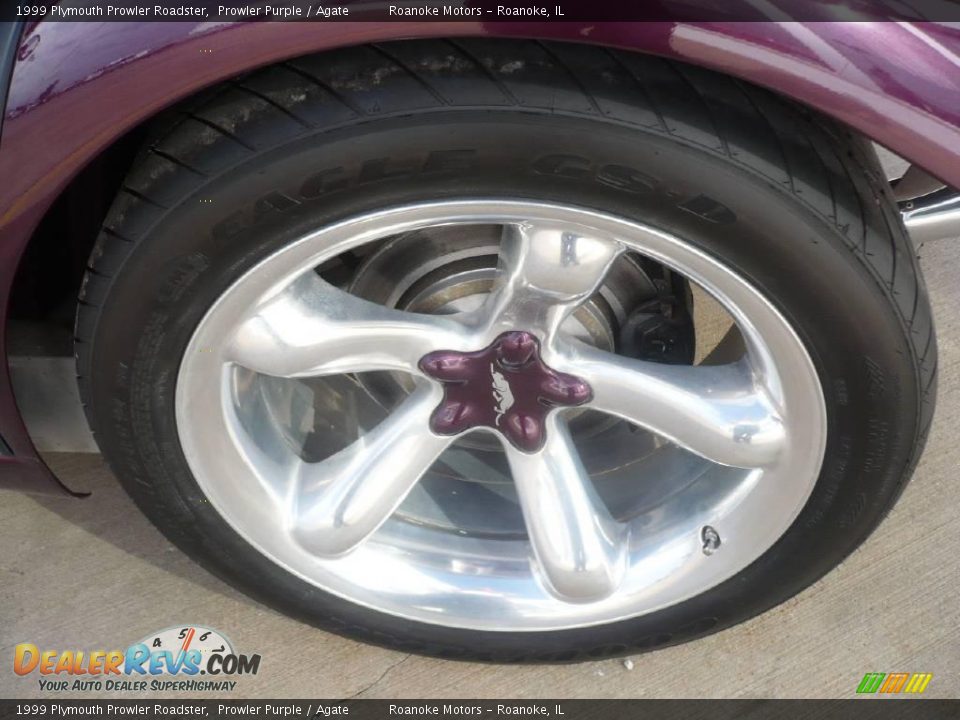 1999 Plymouth Prowler Roadster Prowler Purple / Agate Photo #15