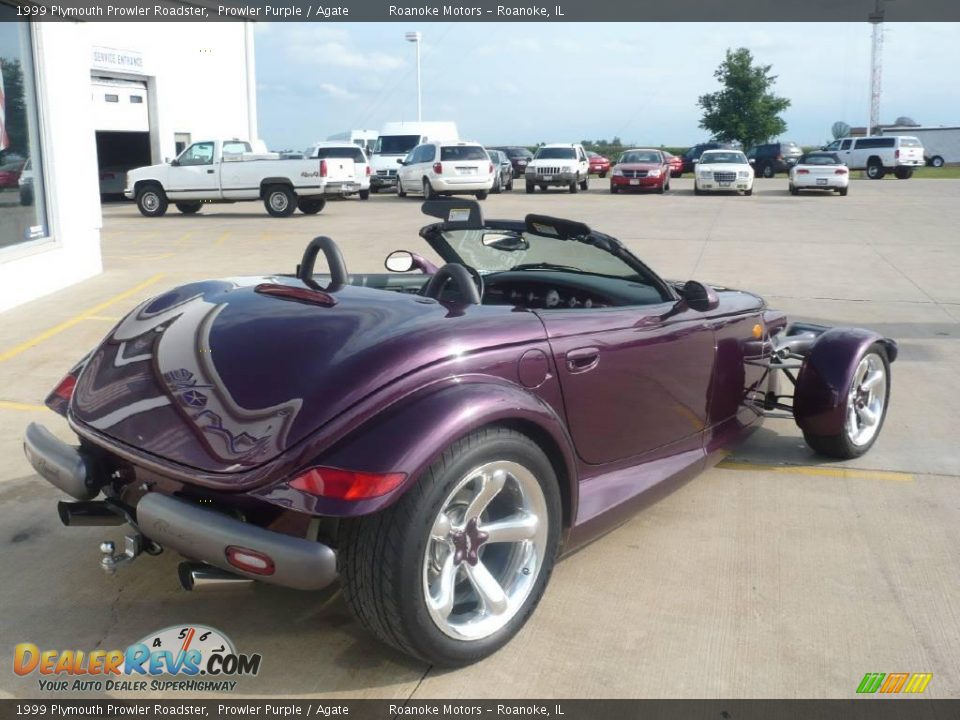 1999 Plymouth Prowler Roadster Prowler Purple / Agate Photo #16