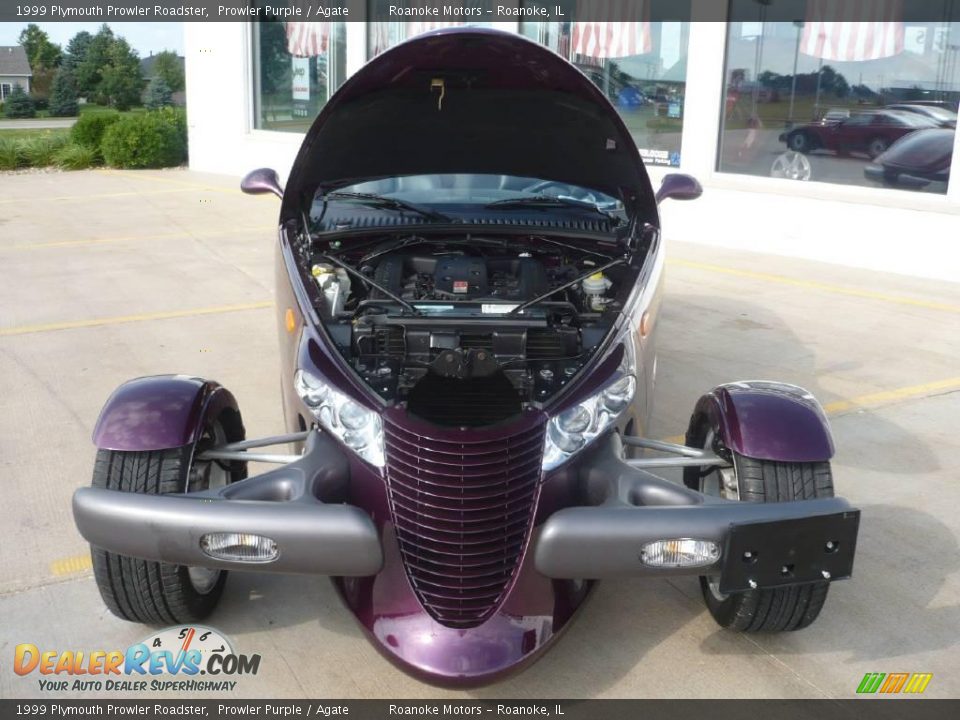 1999 Plymouth Prowler Roadster Prowler Purple / Agate Photo #19