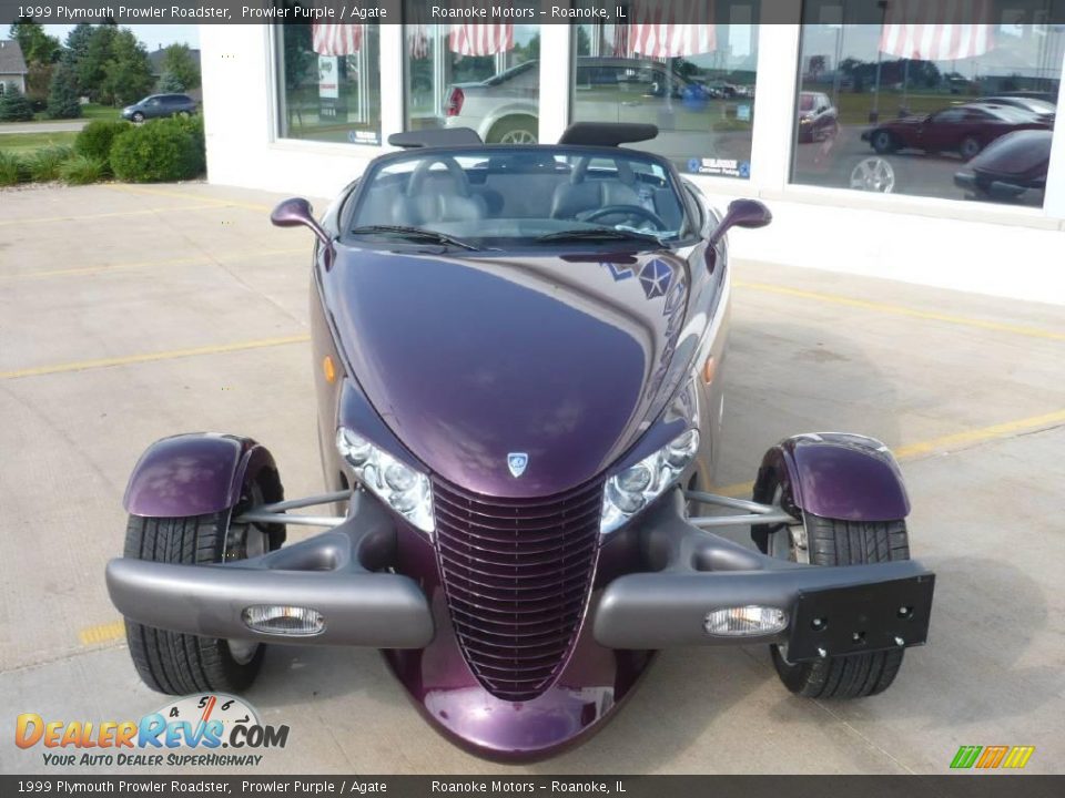 1999 Plymouth Prowler Roadster Prowler Purple / Agate Photo #21