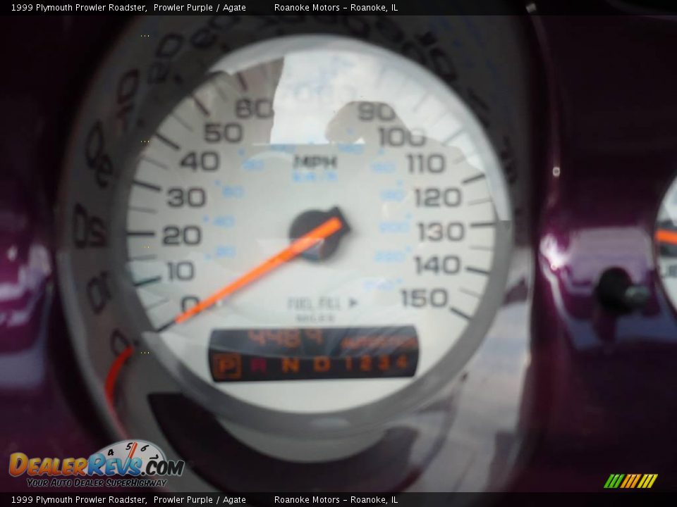 1999 Plymouth Prowler Roadster Prowler Purple / Agate Photo #24
