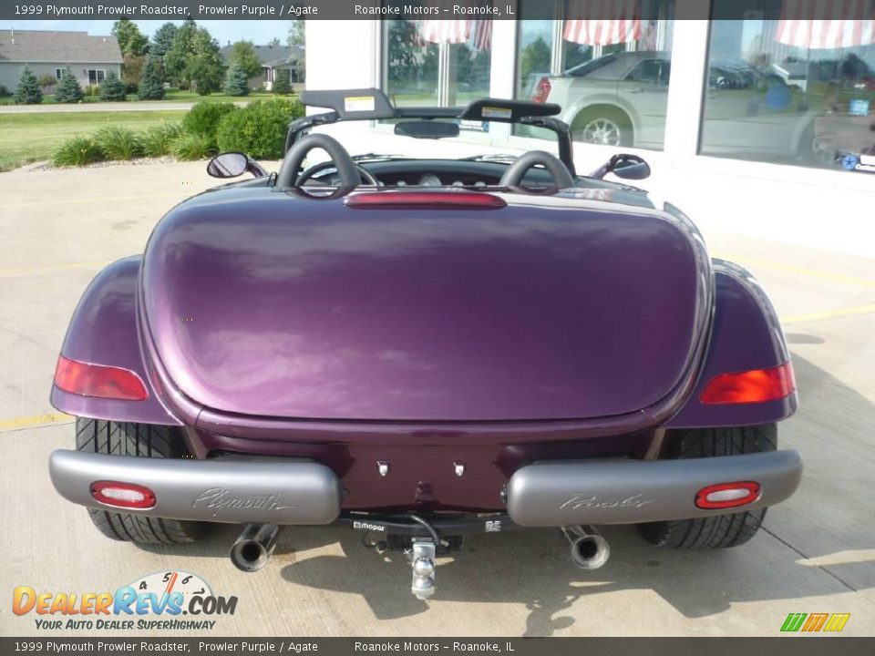 1999 Plymouth Prowler Roadster Prowler Purple / Agate Photo #28