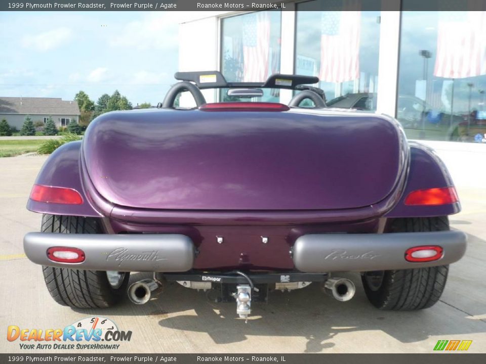 1999 Plymouth Prowler Roadster Prowler Purple / Agate Photo #29