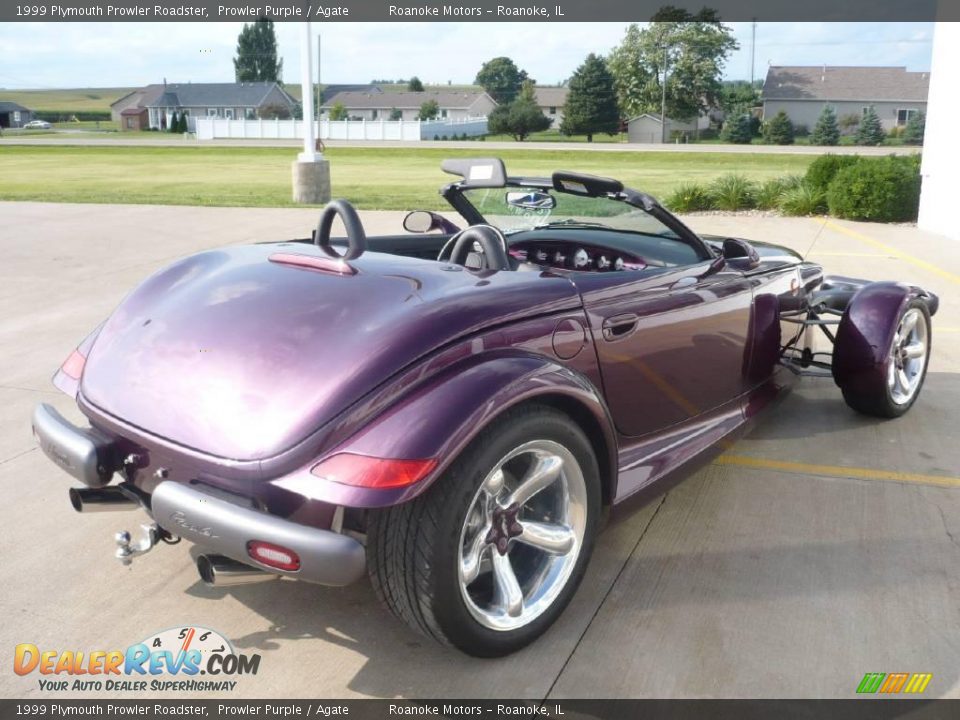 1999 Plymouth Prowler Roadster Prowler Purple / Agate Photo #30