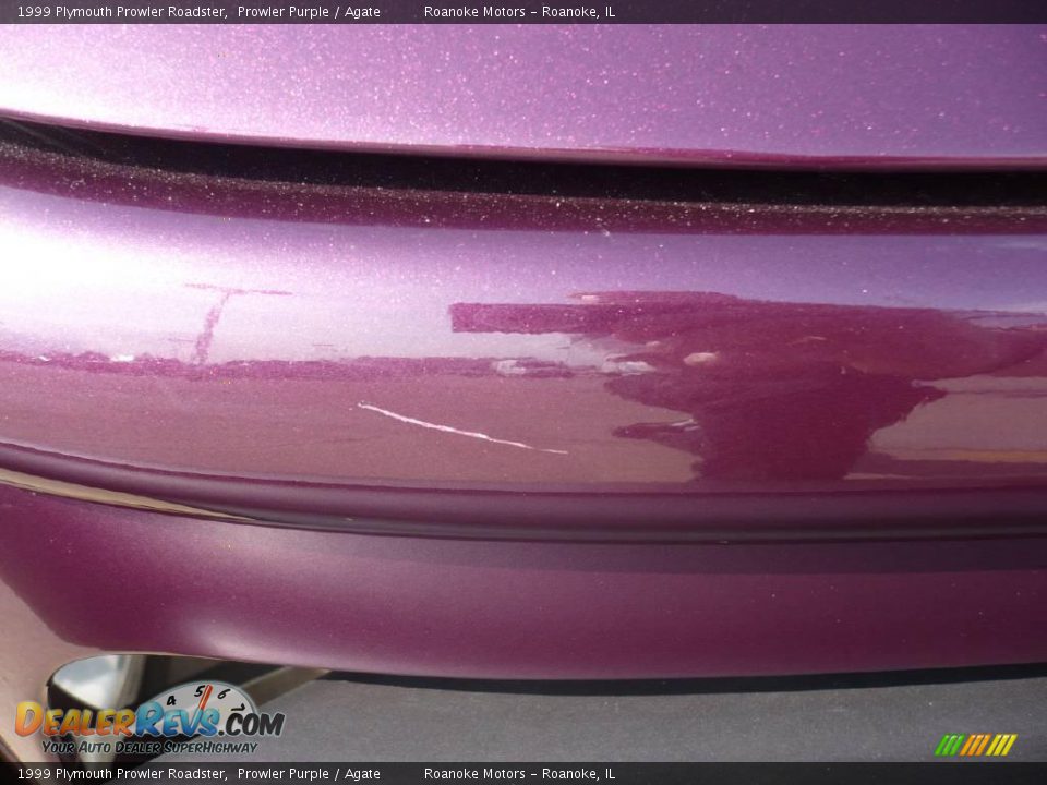 1999 Plymouth Prowler Roadster Prowler Purple / Agate Photo #31
