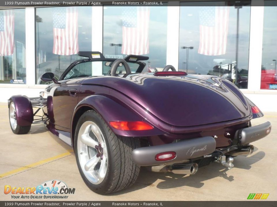 1999 Plymouth Prowler Roadster Prowler Purple / Agate Photo #33