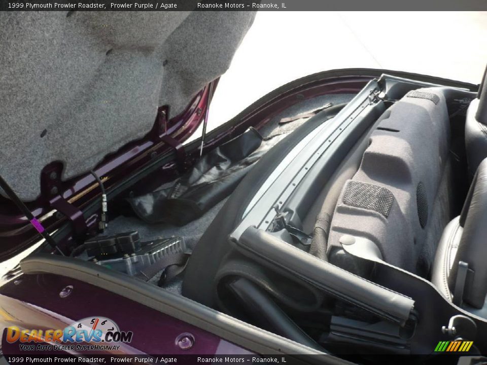 1999 Plymouth Prowler Roadster Prowler Purple / Agate Photo #35