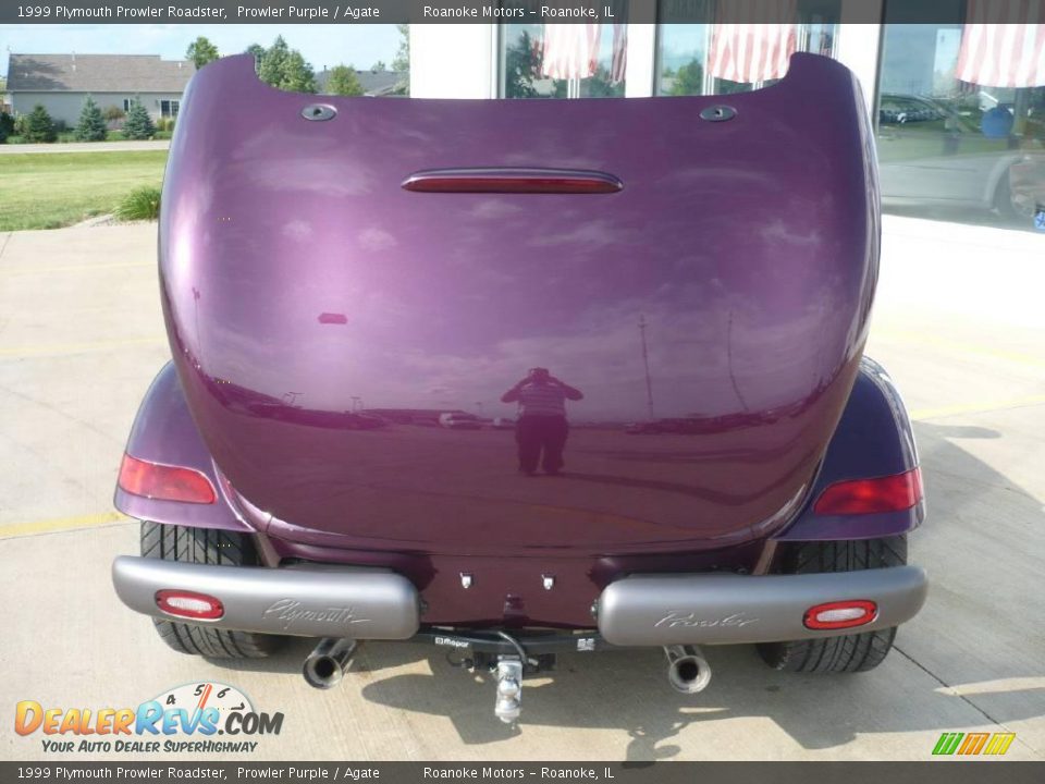 1999 Plymouth Prowler Roadster Prowler Purple / Agate Photo #36