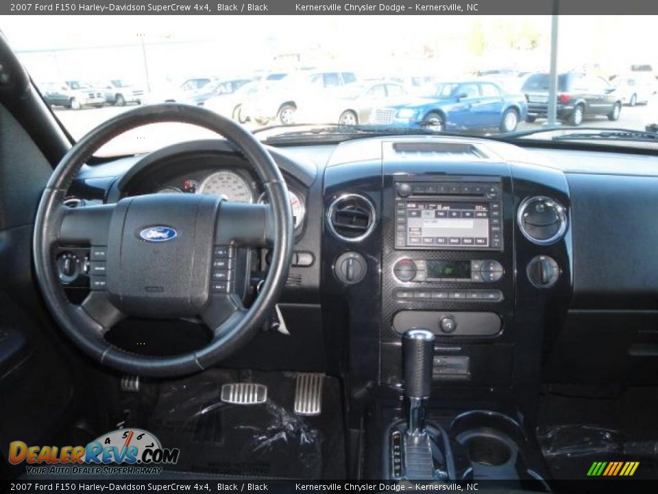 2007 Ford F150 Harley-Davidson SuperCrew 4x4 Black / Black Photo #19