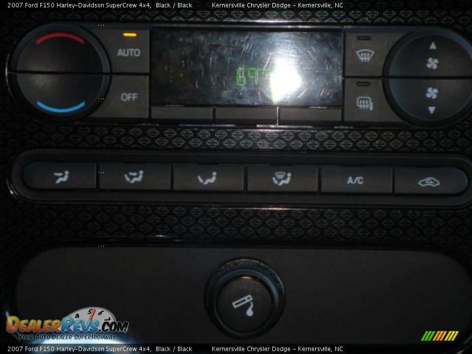 2007 Ford F150 Harley-Davidson SuperCrew 4x4 Black / Black Photo #23