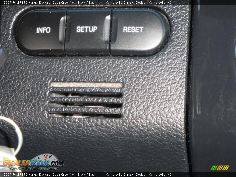 2007 Ford F150 Harley-Davidson SuperCrew 4x4 Black / Black Photo #30