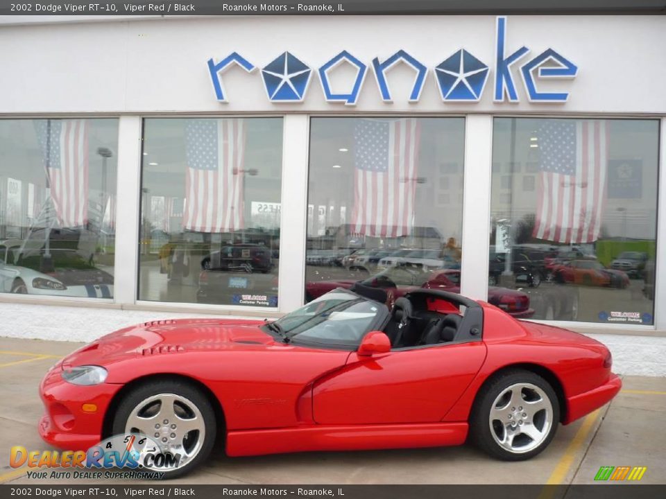2002 Dodge Viper RT-10 Viper Red / Black Photo #1