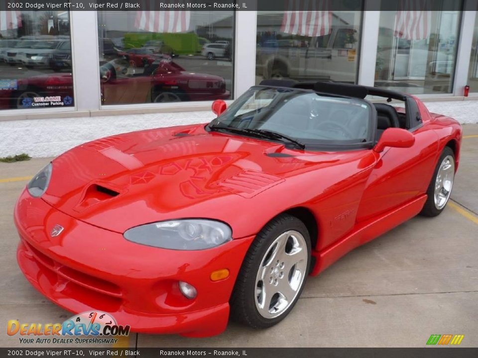 2002 Dodge Viper RT-10 Viper Red / Black Photo #3