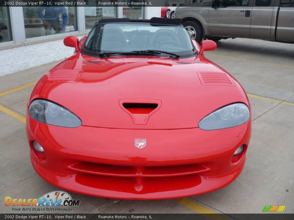 2002 Dodge Viper RT-10 Viper Red / Black Photo #4