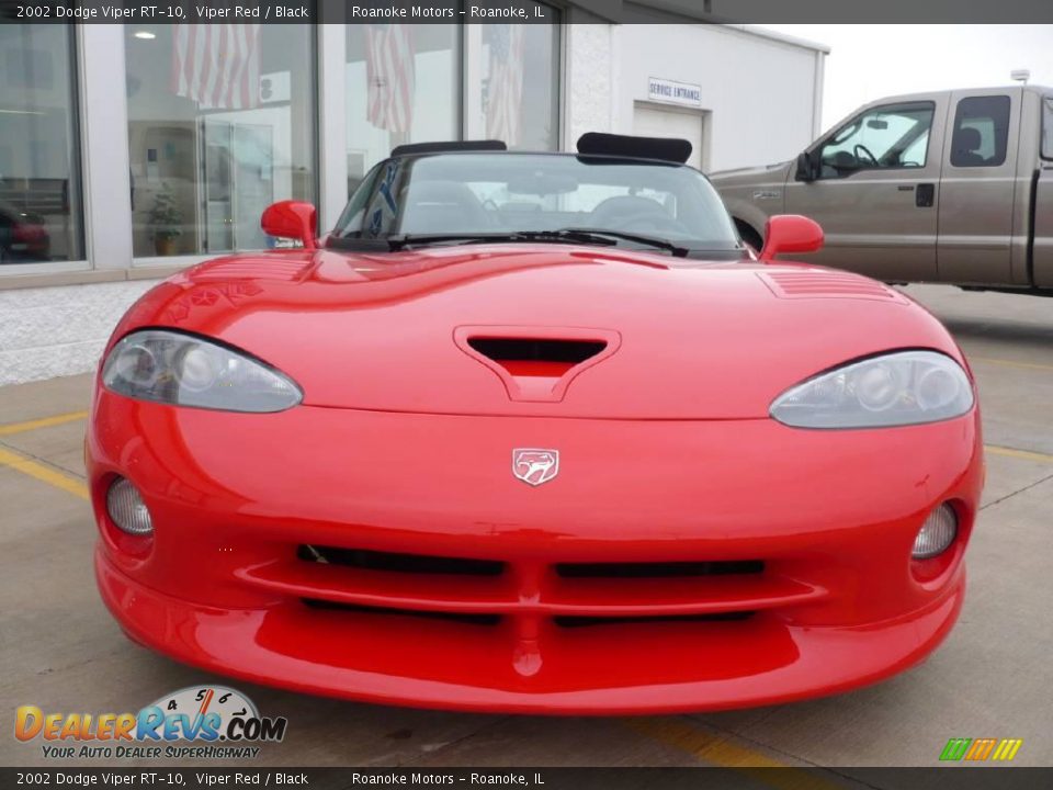 2002 Dodge Viper RT-10 Viper Red / Black Photo #5