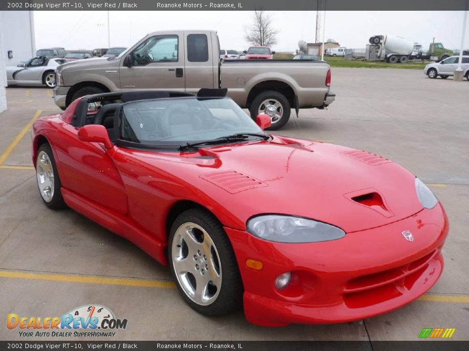 2002 Dodge Viper RT-10 Viper Red / Black Photo #6