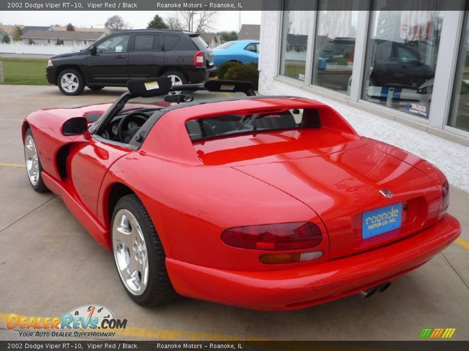 2002 Dodge Viper RT-10 Viper Red / Black Photo #12