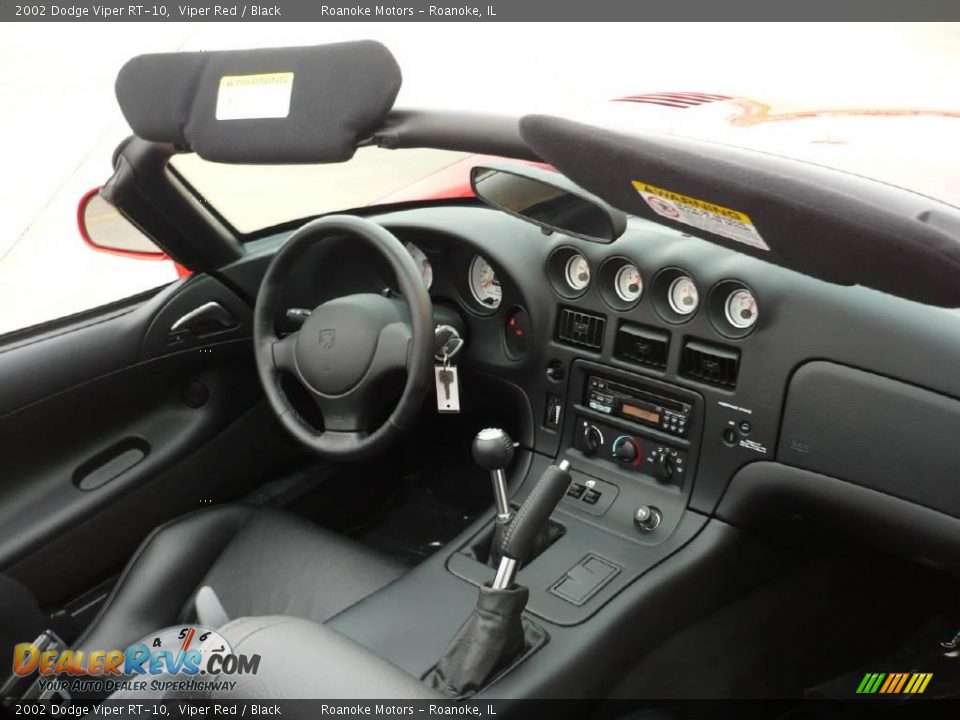 2002 Dodge Viper RT-10 Viper Red / Black Photo #21