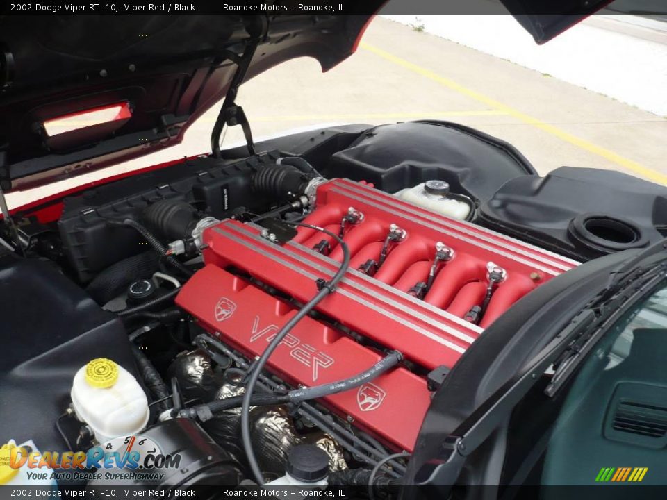 2002 Dodge Viper RT-10 Viper Red / Black Photo #22