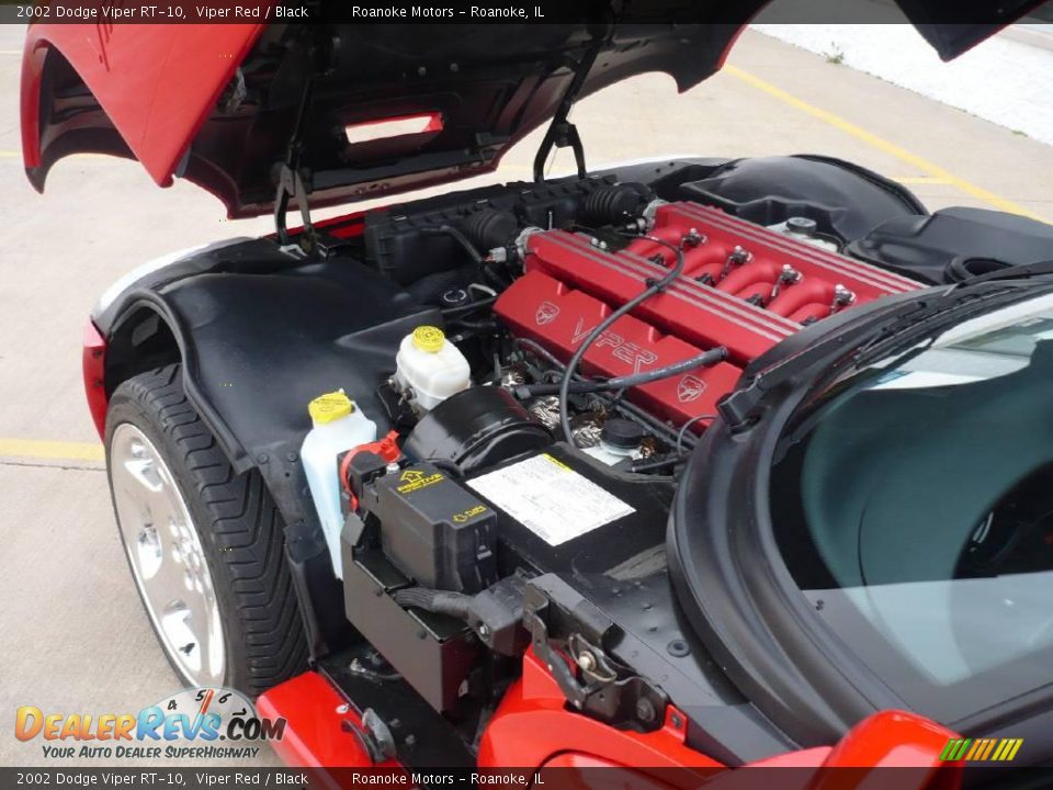 2002 Dodge Viper RT-10 Viper Red / Black Photo #23