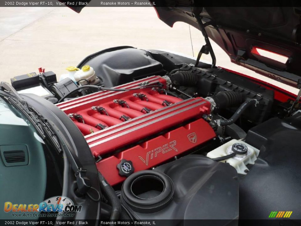 2002 Dodge Viper RT-10 Viper Red / Black Photo #26