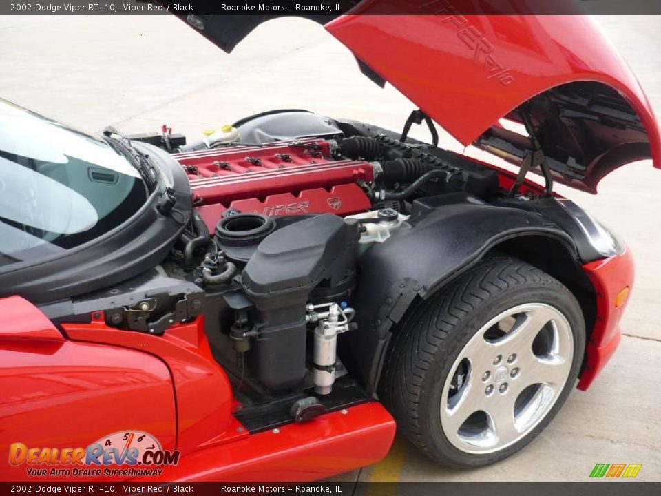 2002 Dodge Viper RT-10 Viper Red / Black Photo #27