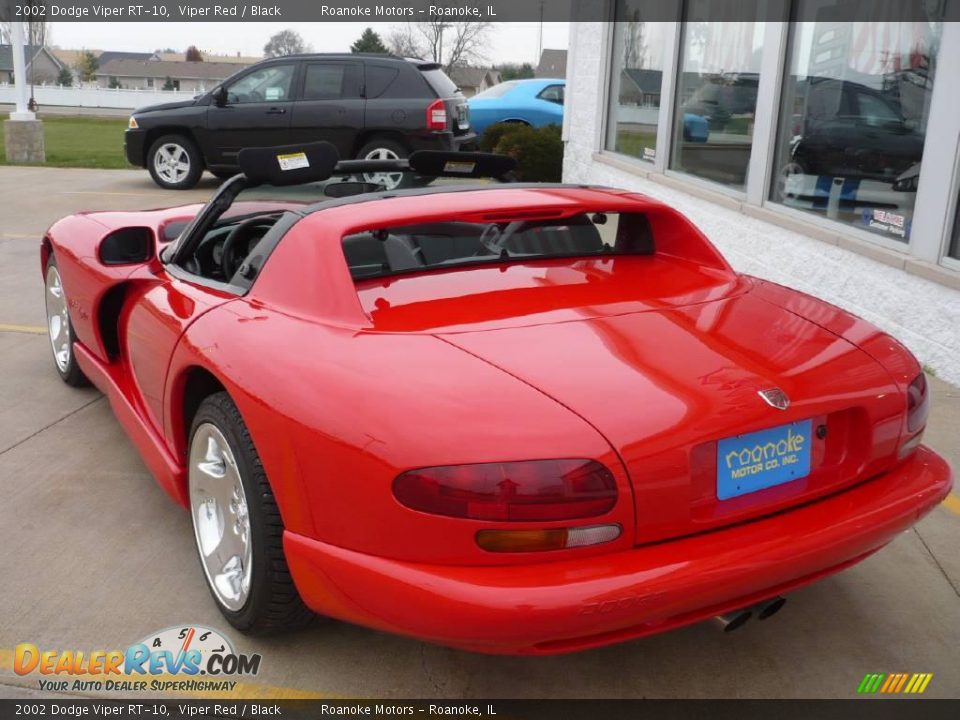 2002 Dodge Viper RT-10 Viper Red / Black Photo #29