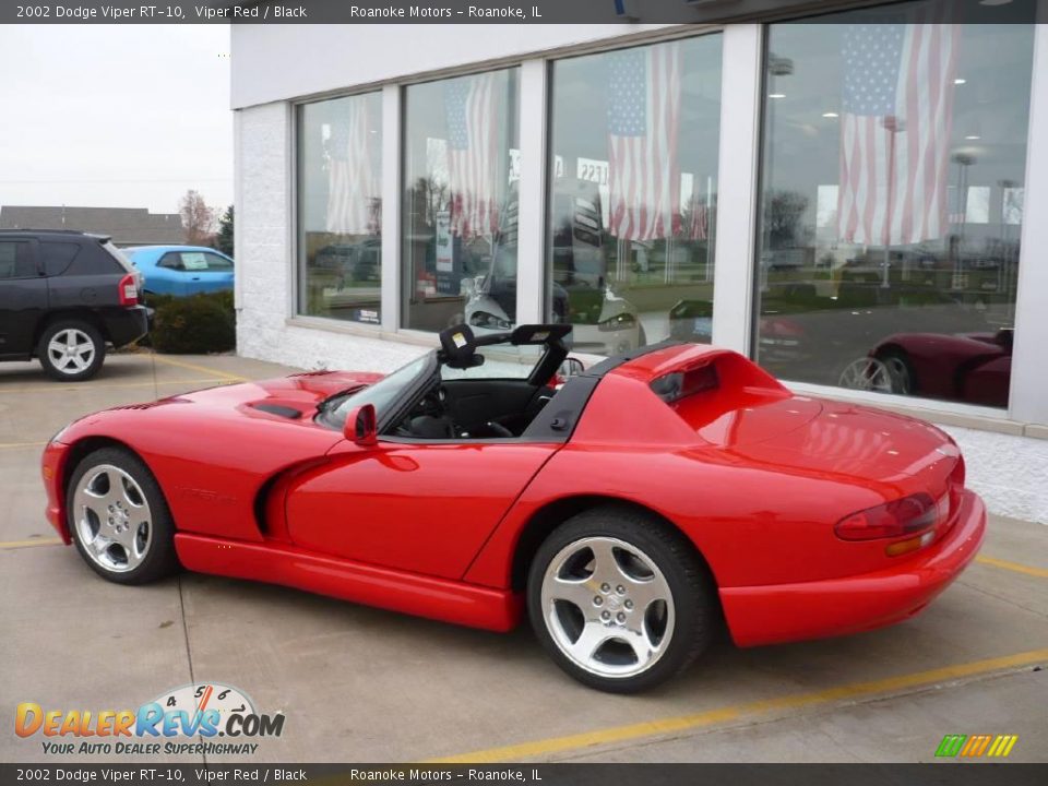 2002 Dodge Viper RT-10 Viper Red / Black Photo #30