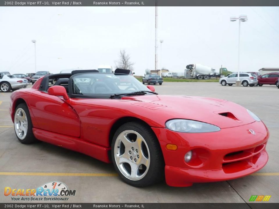 2002 Dodge Viper RT-10 Viper Red / Black Photo #31