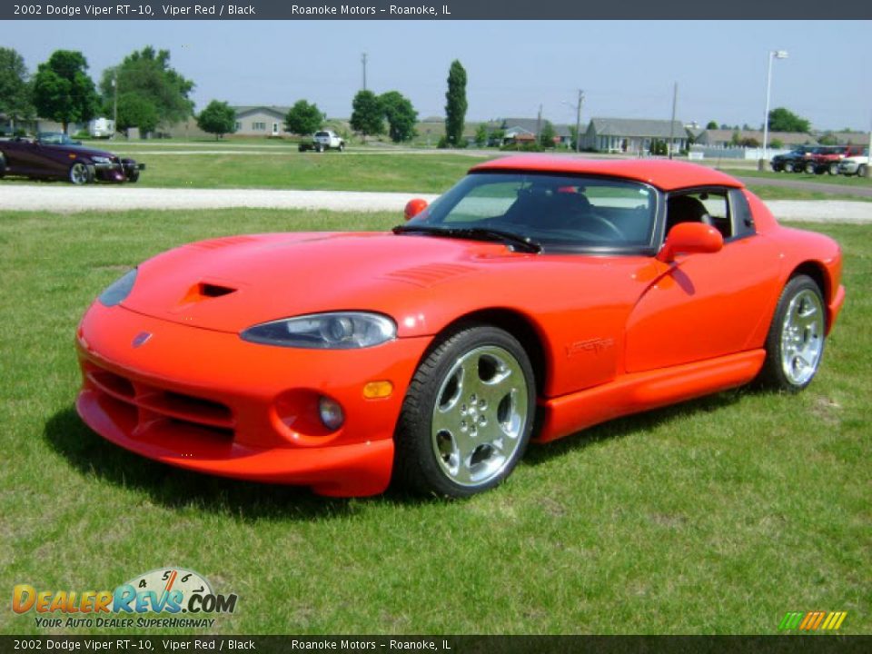 2002 Dodge Viper RT-10 Viper Red / Black Photo #32