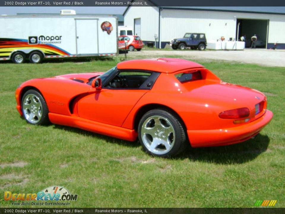 2002 Dodge Viper RT-10 Viper Red / Black Photo #33