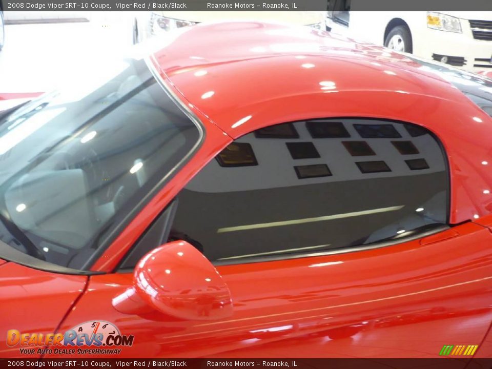 2008 Dodge Viper SRT-10 Coupe Viper Red / Black/Black Photo #6
