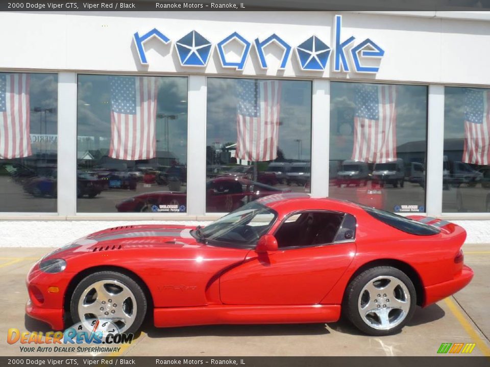 2000 Dodge Viper GTS Viper Red / Black Photo #1