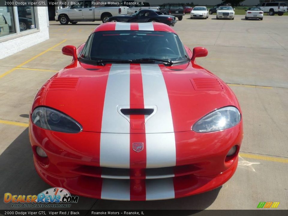 2000 Dodge Viper GTS Viper Red / Black Photo #3