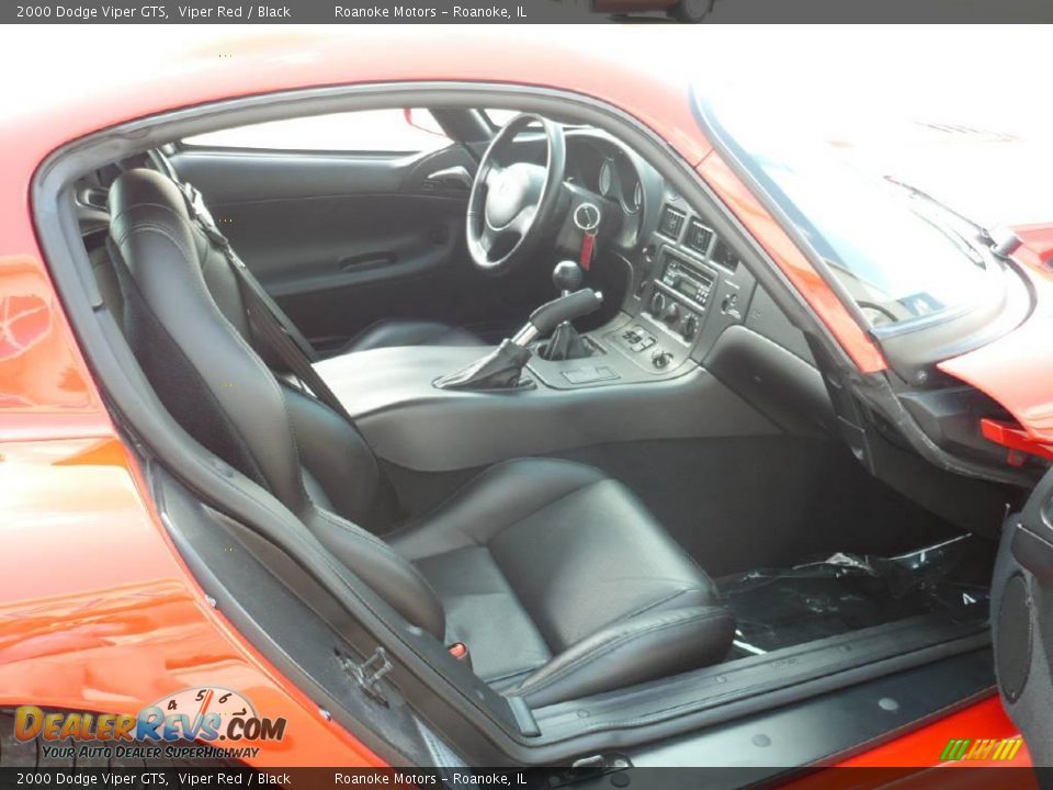 2000 Dodge Viper GTS Viper Red / Black Photo #8