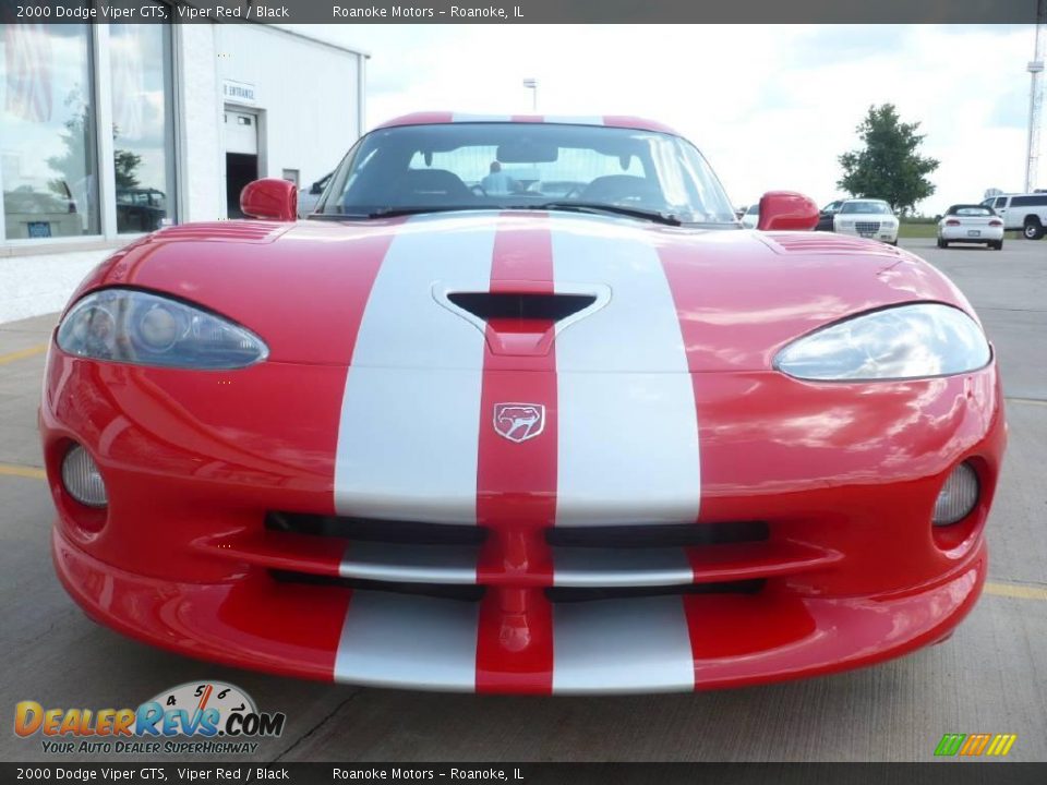 2000 Dodge Viper GTS Viper Red / Black Photo #20