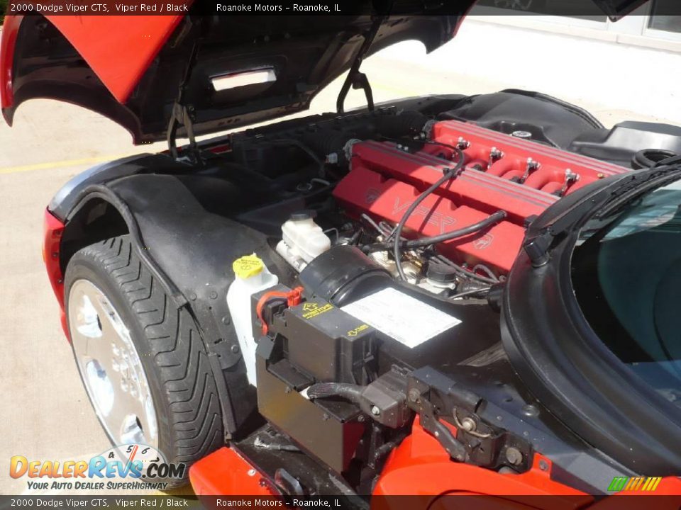 2000 Dodge Viper GTS Viper Red / Black Photo #25