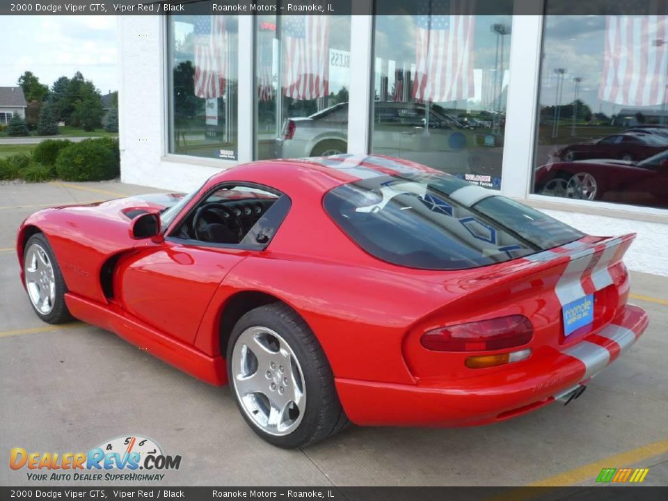 2000 Dodge Viper GTS Viper Red / Black Photo #30