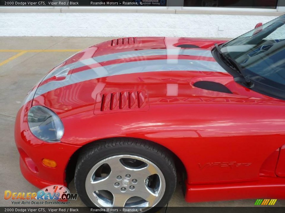 2000 Dodge Viper GTS Viper Red / Black Photo #31