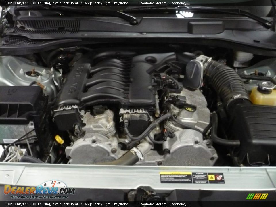 2005 Chrysler 300 Touring Satin Jade Pearl / Deep Jade/Light Graystone Photo #7