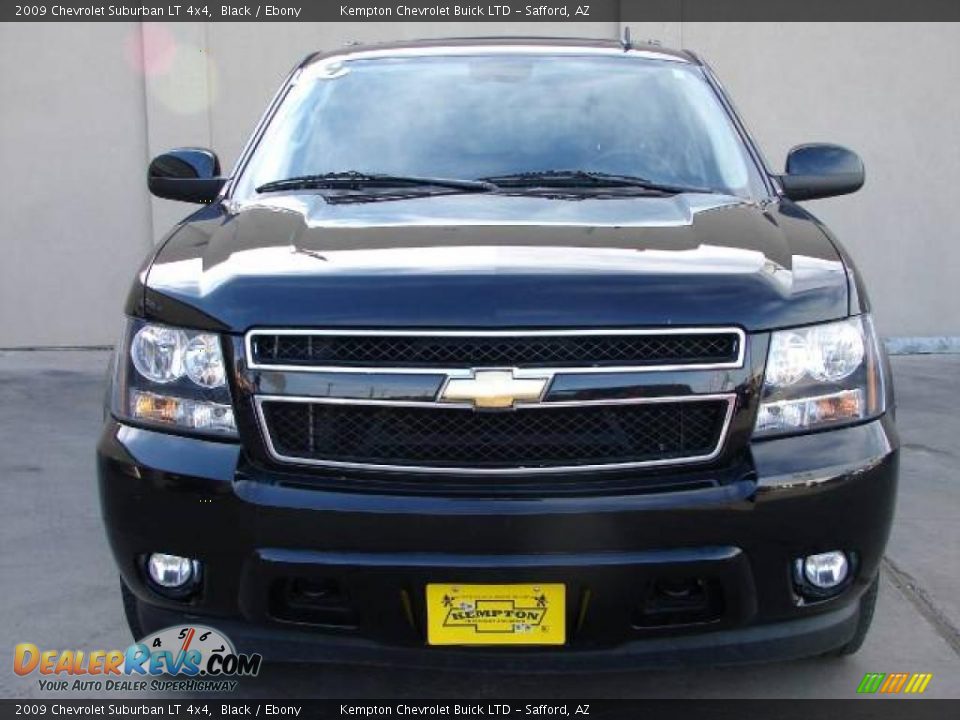 2009 Chevrolet Suburban LT 4x4 Black / Ebony Photo #2