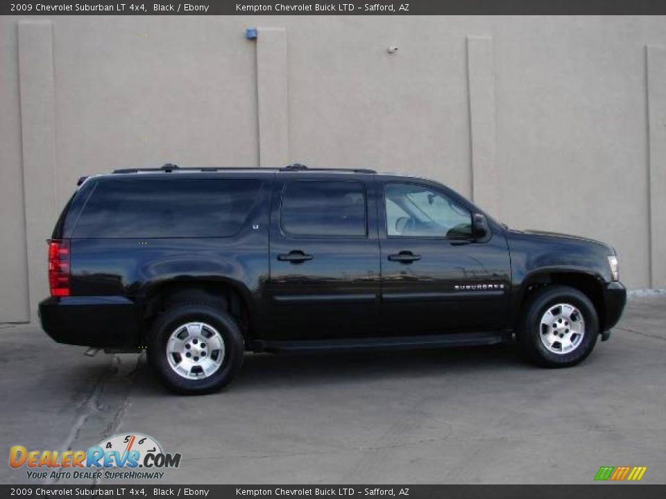 2009 Chevrolet Suburban LT 4x4 Black / Ebony Photo #3