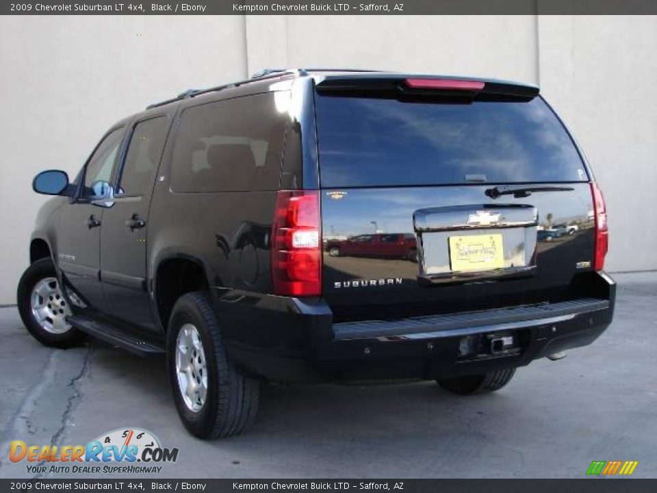 2009 Chevrolet Suburban LT 4x4 Black / Ebony Photo #5