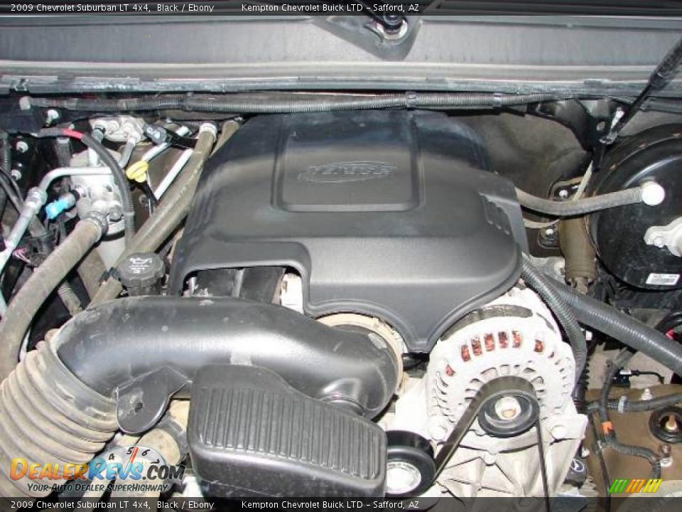 2009 Chevrolet Suburban LT 4x4 Black / Ebony Photo #9