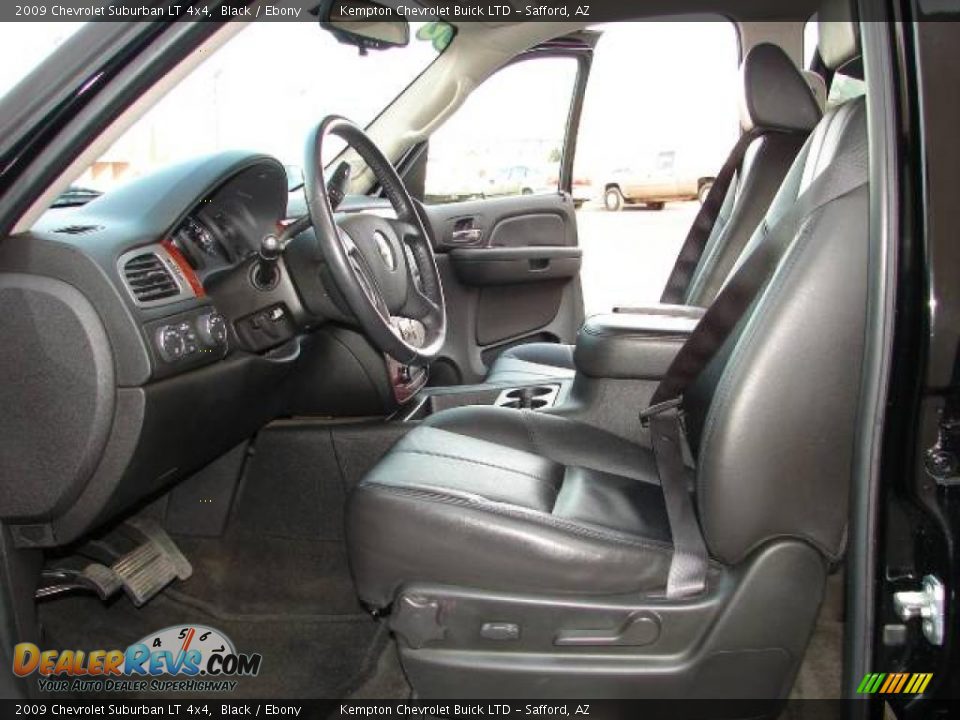2009 Chevrolet Suburban LT 4x4 Black / Ebony Photo #10