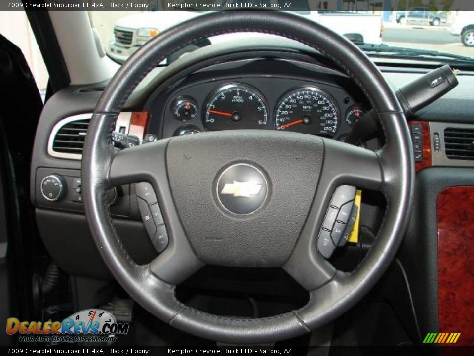 2009 Chevrolet Suburban LT 4x4 Black / Ebony Photo #11